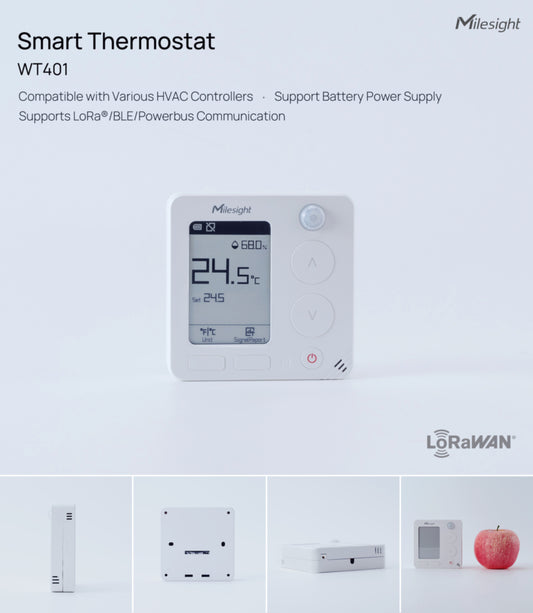 Milesight Wireless Smart Thermostat WT401