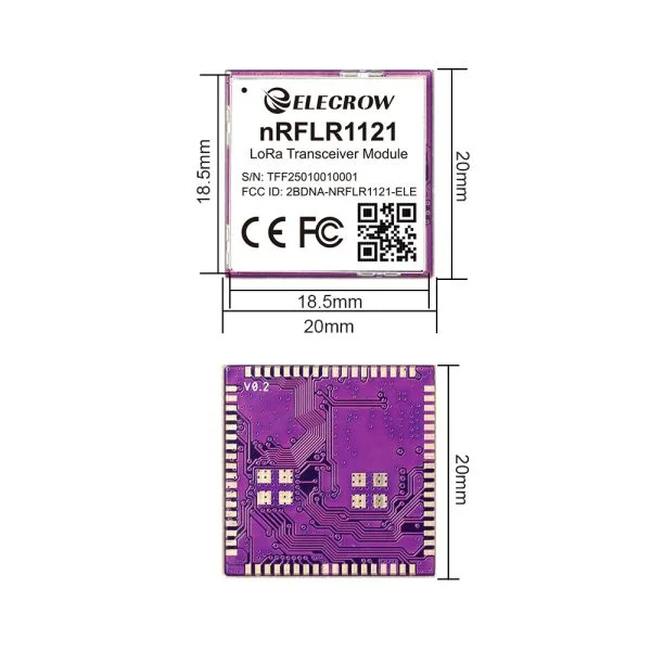 Elecrow nRFLR1121 Wireless Transceiver Module