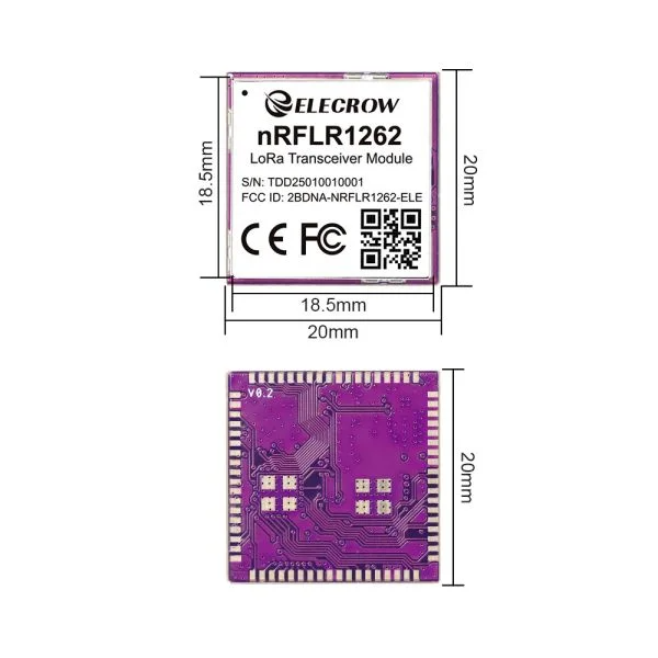 Elecrow nRFLR1262 Wireless Transceiver Module