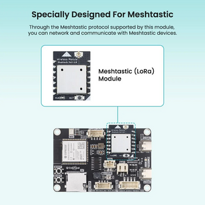 Elecrow CrowPanel Advance 2.4" Meshtastic HMI Display