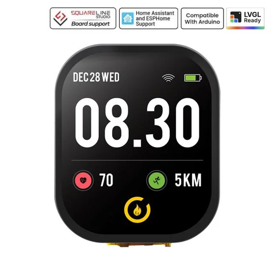 Elecrow CrowPanel 2.01inch-HMI ESP32 Watch Display