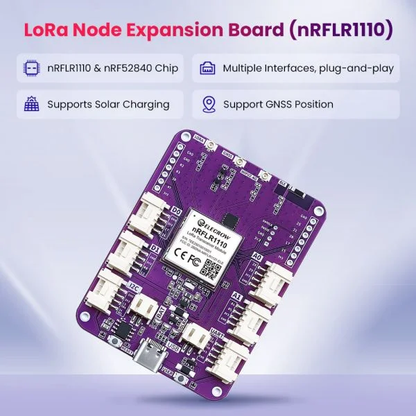 Elecrow LoRa Node Expansion Board-nRFLR1110 Integrates nRF52840
