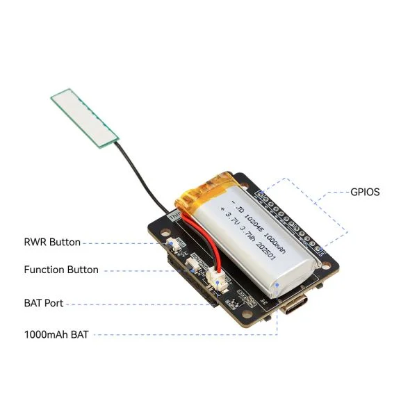 Elecrow ThinkNode M2 Mini Meshtastic Walkie-Talkie