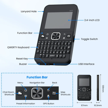 Elecrow ThinkNode M9 MeshCore Communication Device