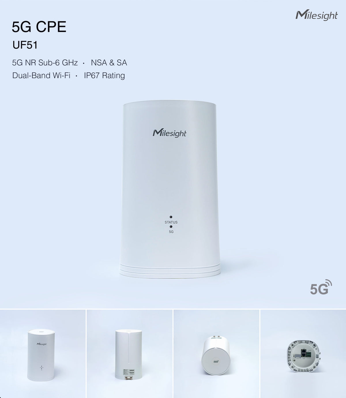 Milesight 5G CPE Router UF51