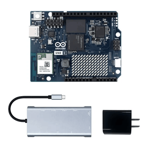 Elecrow Starter Bundle Kit for Arduino UNO Q with Expansion Dock, US Plug