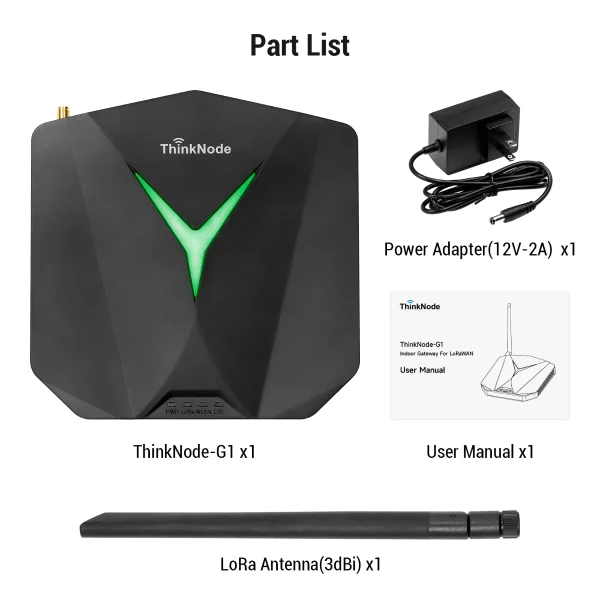 Elecrow ThinkNode G1 Indoor 8-Channel LoRaWAN Gateway